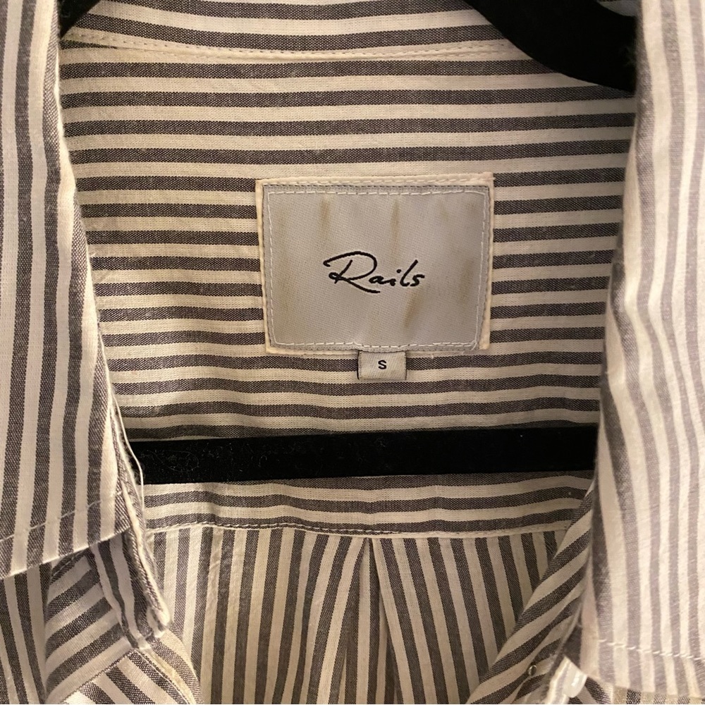 Rails Button Down With Pearls - image 4